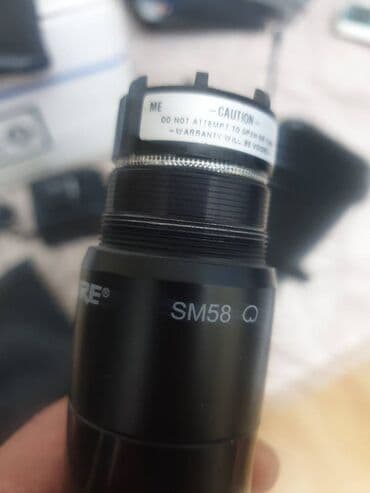 Гитары: SHURE PGX SM 58 Azərbaycanda 400-700 MHZ normal işləyir Shure — 4