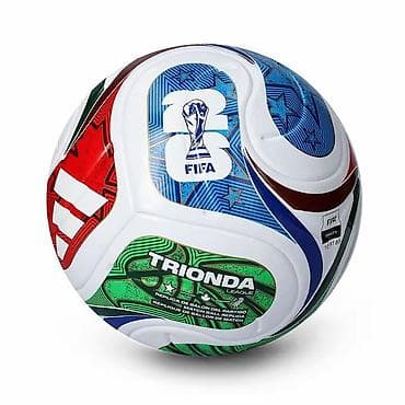 pular: Futbol topu – matç üçün replikalar - Ölçü: 5 - Dizayn: Çoxrəngli — 1