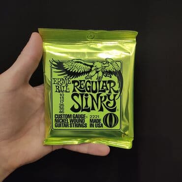 sintezator almaq: Elektro gitara simləri Ernieball2221 Həm yeni başlayanlar, həm — 2