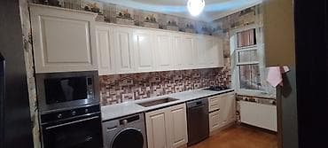 d10 mebel: Mətbəx mebel dəsti – klassik üslubda, krem rəngli fasadlarla - Yuxarı — 6