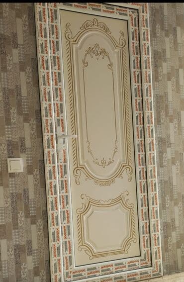 pilasdiq qapi: Plastik Naxışlı Hamam Qapıları 350 man — 1