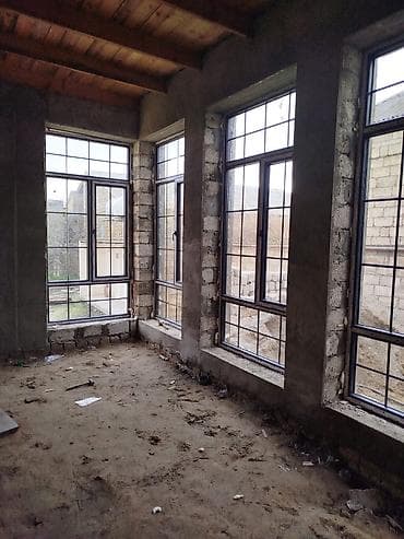 Tavan: Yeni İkiqat şüşə paketi Plastik pəncərə, Еni: 1 sm, Uzunluğu: 1 sm, Pulsuz quraşdırma — 6