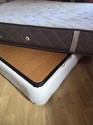 hava doşəyi: İşlənmiş, İkinəfərlik çarpayı, Bazalı, Matras ilə, Siyirməsiz — 2