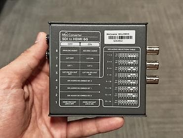 Blackmagic Design SDI to HDMI 6G Mini Converter Bir layihə üçün — 4