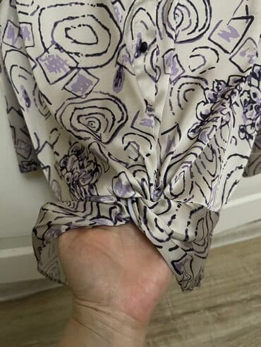 черная шифоновая рубашка: Bluza novaya. 42 razmer — 4