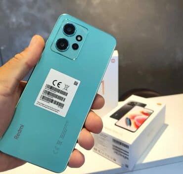 not 12 qiymeti: Xiaomi Redmi Note 12, 128 GB, rəng - Göy, 
 Zəmanət, İki sim kartlı — 2