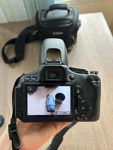 фотоаппарат canon powershot sx130 is: Canon EOS 600D kamera dəsti, iki linza və çanta ilə birlikdə təqdim — 6