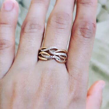 750 əyar qızılın alış qiyməti: Toy, Üzük, Sarı qızıl, 585 Əyar — 1