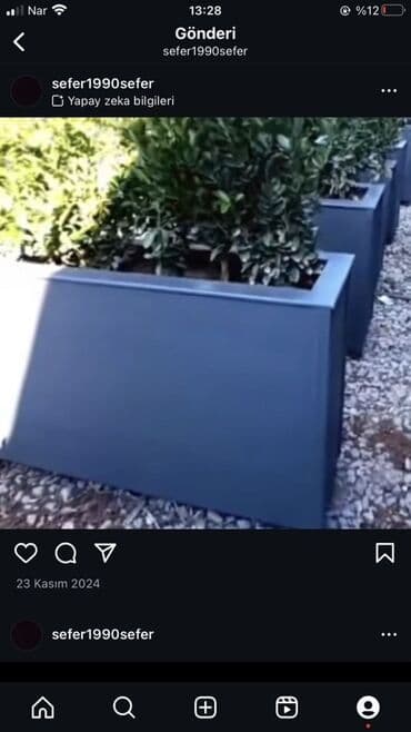 dollar gul: Möhkəm materialdan hazırlanmış bu müasir gül qabları həm daxili, həm — 3