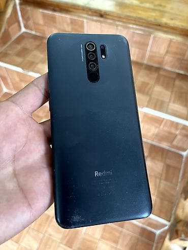Redmi 9, 64 ГБ, цвет - Серый, Сенсорный, Отпечаток пальца, Две SIM карты at lalafo.az Redmi 9, 64 ГБ, цвет - Серый, Сенсорный, Отпечаток пальца, Две SIM карты