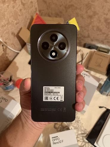 oppo: Oppo Reno 12 F, rəng - Qara — 1