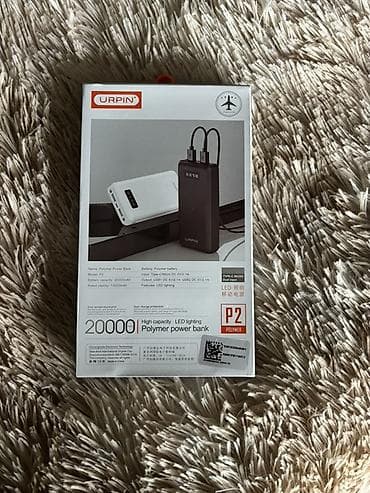 aux kabel iphone: Powerbank — 9