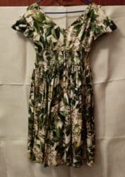 çiçəkli ətəklər: Usag paltarı – tropik naxışlı - Model: Yüngül, yaylıq/bohem tərzli — 2