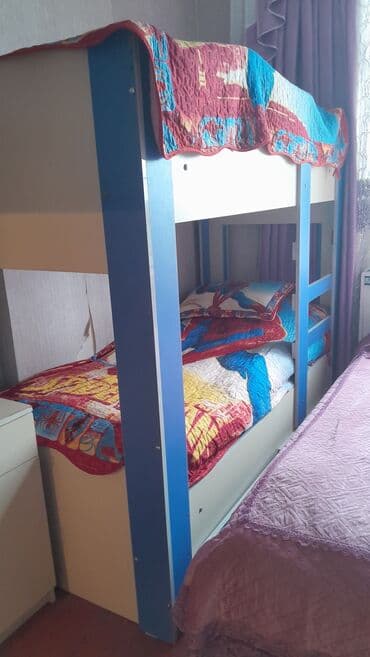 кровать кресло: Oğlan və qız üçün, Çarpayı, Matras ilə, Siyirməsiz, Laminat — 1