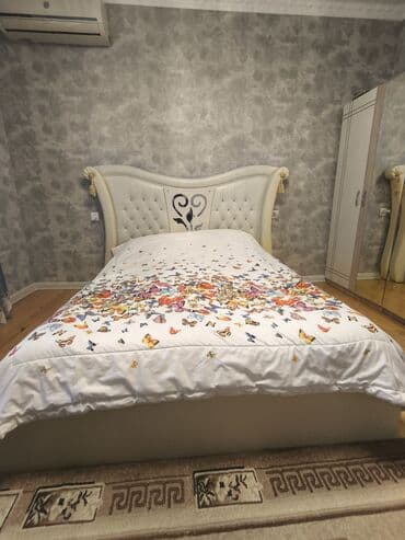İşlənmiş, İkinəfərlik çarpayı, Bazalı, Matrassız, Siyirməsiz, Türkiyə