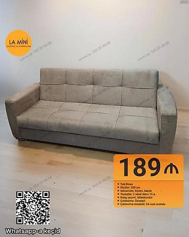 divan fabrikası: Divan, Açılan, Bazalı, Parça, Ödənişli çatdırılma — 1