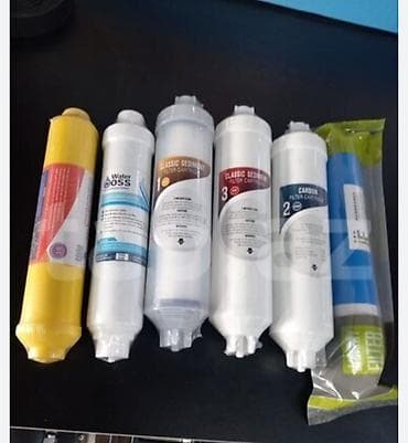 Su filtrləri üçün kartric dəsti Məhsulun tərkibi (şəkildə