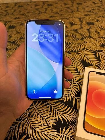 redmi note 12 s: IPhone 12, 128 GB, Ağ, Barmaq izi, Simsiz şarj, Face ID — 3