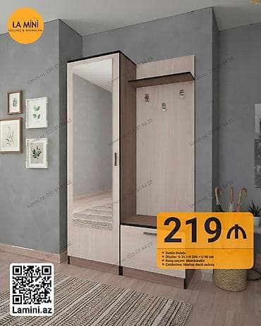 Dəhliz Dolaabı – La Mini (Laconic & Minimalism) - Komplekt — 1