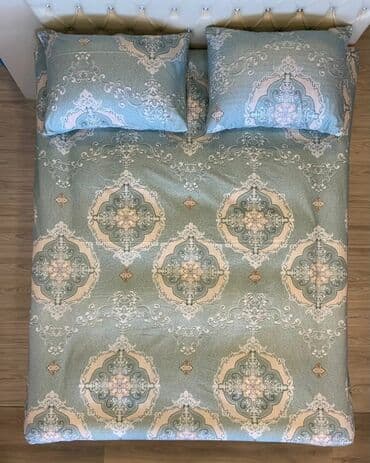 mələfə: Rezinli prostin (mələfə, çarşaf), yastıq üzü ilə birlikdə Ölçüləri — 9