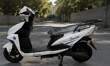 mopet elektrik: Kredit var Tam elektrikli şəhər mopedı - 100% elektriklə işləyir – — 3
