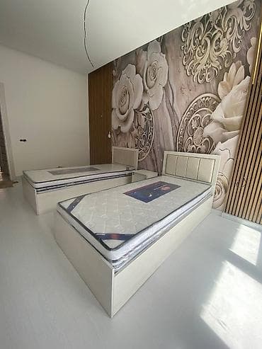 Təknəfərlik çarpayı, Matras ilə, Siyirməsiz