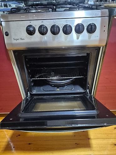 qaz pecı: Super Max qaz sobası – 60 sm enli, sərbəst quraşdırılan model - 4 — 2
