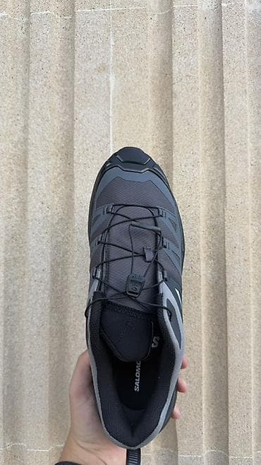 Salomon X Ultra 360 trekkinq/dağ yürüşü krossovkası - Rəng: tünd — 4