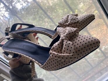 женские босоножки на танкетке: Ölçü: 39, rəng - Bej, Yeni — 3