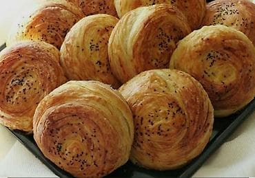 Ev şəraitində təmiz yağla hazırlanan xırçiltılı qoğallar . 1ededi 1m