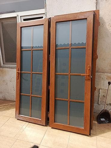 qapi rezini: PVC pəncərə-qapı dəsti. Az istifadə olunub problemi yoxdur qiymət — 2