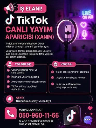 temizlik ev işleri: SMM menecer tələb olunur, İstənilən yaş — 1