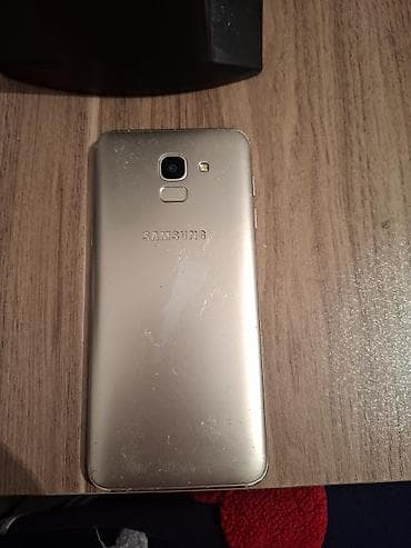 samsung galaxy j 6: Samsung Galaxy J6, 32 GB, rəng - Qızılı, Barmaq izi — 3