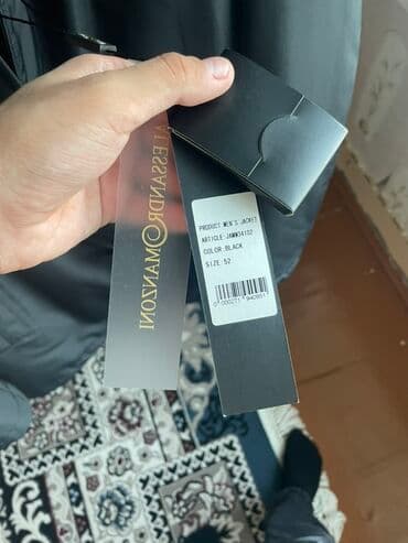 kişi ucun klassik qara kostyum: Palto, 6XL, rəng - Qara — 3