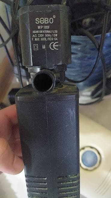 фильтр для аквариума: Akvaryum üçün filtrlər və hava nasosu dəsti - SEBO WP-505C Aquarium — 3