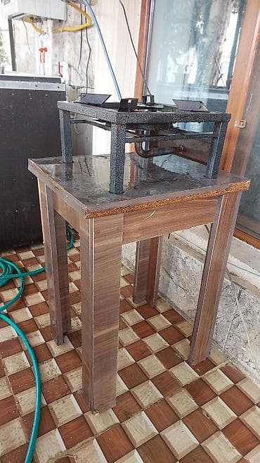 dekor ev: Hazir stoustu qaz satilir. gozleri iri rahat yanan qazdir. balkon ucu — 2