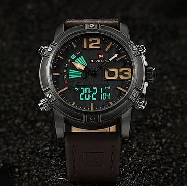 ilan saat: Qol saatı, NaviForce, rəng - Qara — 3