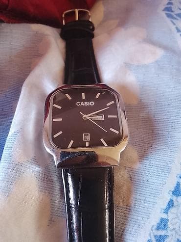военная форма: Casio kişi qol saatı - Korpus: kvadrat formalı metal korpus, parlaq — 1