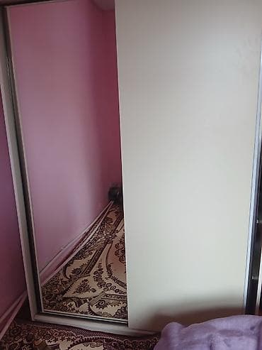 2 qapılı, Güzgülü, Bej, Digər material, Kupe, Düz dolab