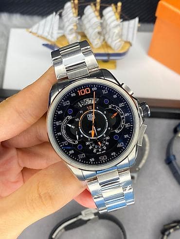 saat qutu: Yeni, Qol saatı, Tag Heuer, rəng - Gümüşü — 1