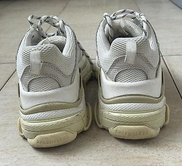 baş: Balenciaga, Ölçü: 36, rəng - Ağ, İşlənmiş — 4