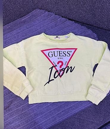 GUESS sweatshirt – “Icon” model - Brend: GUESS U.S.A. - Dizayn: Ön