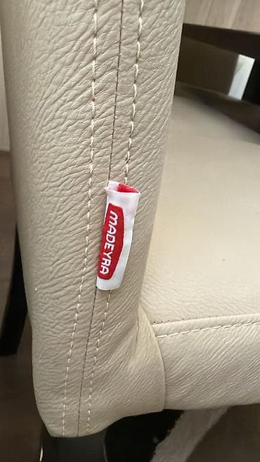 laptop masasi: Qonaq otağı üçün, Açılmayan, Dördbucaq masa, 6 stul — 2