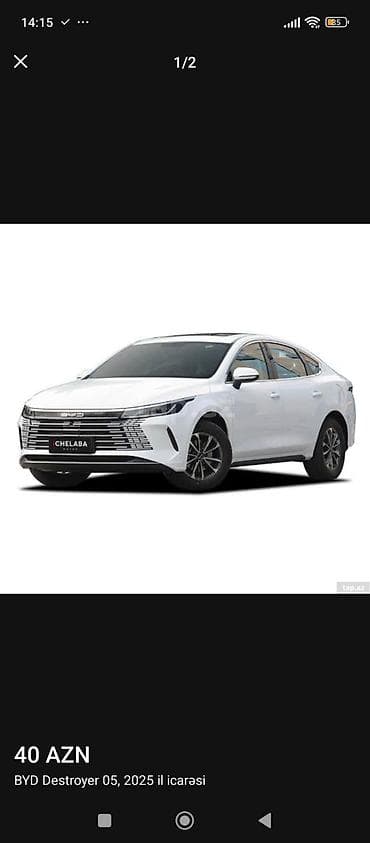 ecemi is elanlari: Taksi sürücüsü tələb olunur, Avtomobilin icarəsi, Gündəlik ödəniş, 1 ildən az təcrübə — 2