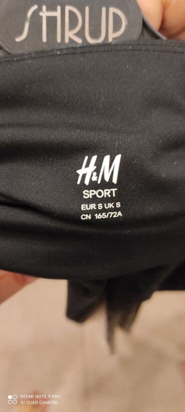 qadın idman geyimləri: H&M brendidir baha alinib.XS razmer.Lasin — 2