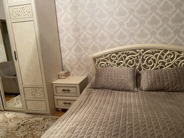 белая мебель в стиле прованс: Двуспальная кровать, Шкаф — 2