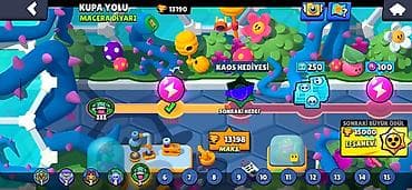 Çantalar: Brawl Stars hesabı – PrimeLegends13 - Kupa yolu: 13,190 (ən yüksək — 2