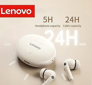 Наушники: Lenovo simsiz qulaqcıqlar EA230P - Gündəlik istifadəyə uyğun kompakt — 1