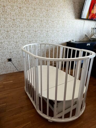 forma satisi: Oğlan və qız üçün, İşlənmiş, Beşik, Matras ilə, Yellənmə mexanizm ilə — 5