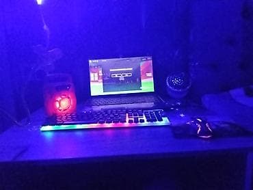 Oyun üçün masaüstü qurğu dəsti - Noutbuk: LED ekranlı, klaviatura